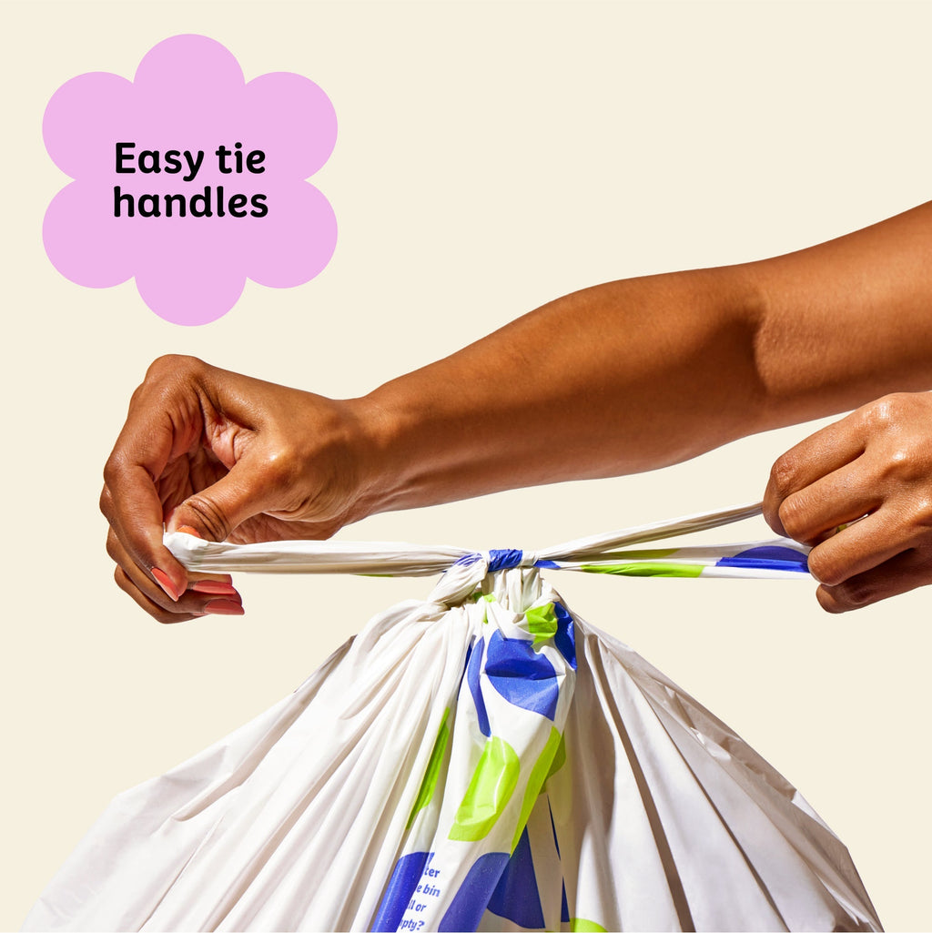 100% Recycled Trash Bags