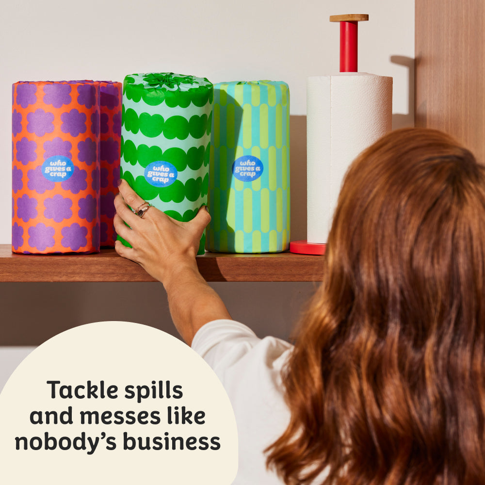 100% Recycled Paper Towels