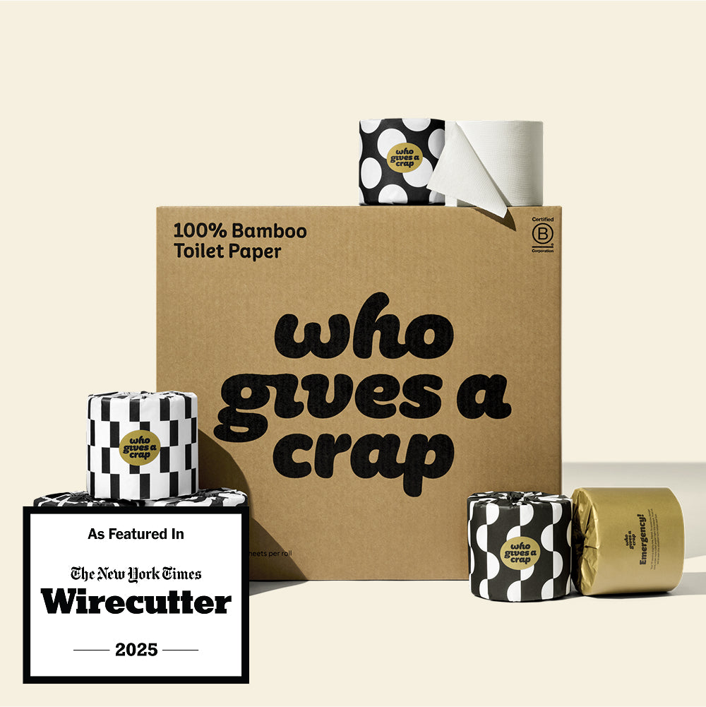 100% Bamboo Toilet Paper